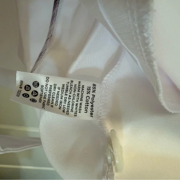 Medelita Rebecca white lab coat - Picture 4 of 4